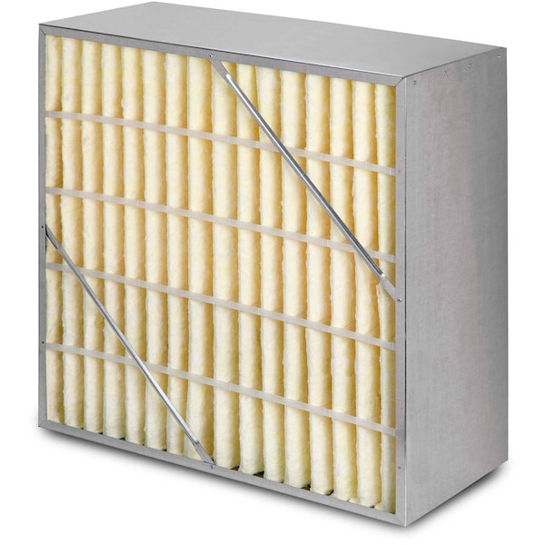 Rigid Cell Air Filter Box W/ Synthetic Media, MERV 15, 20W x 24H x 12D